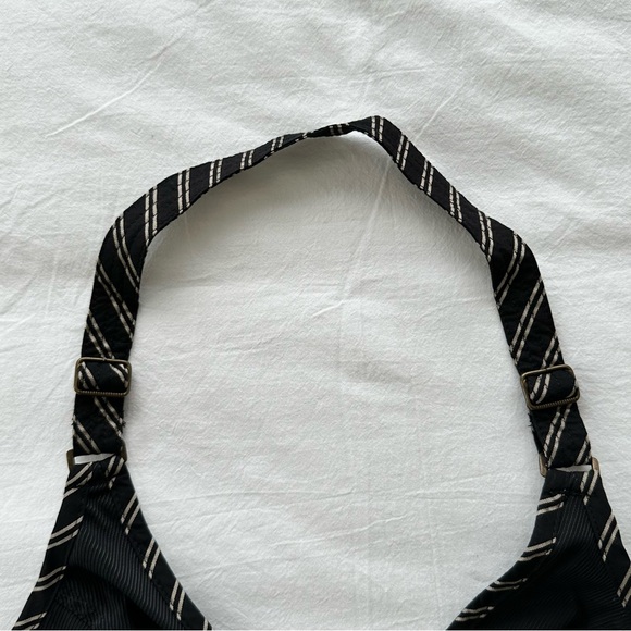 Vintage NWT Guess Vest Y2k Black Vest Halter Button Down L - Picture 13 of 13